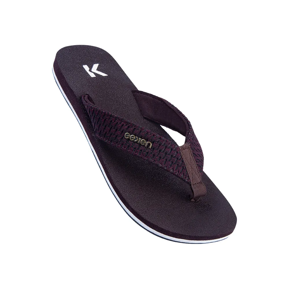 Eeken EFBG2016 Brown Lightweight Everyday Flip Flops For Men