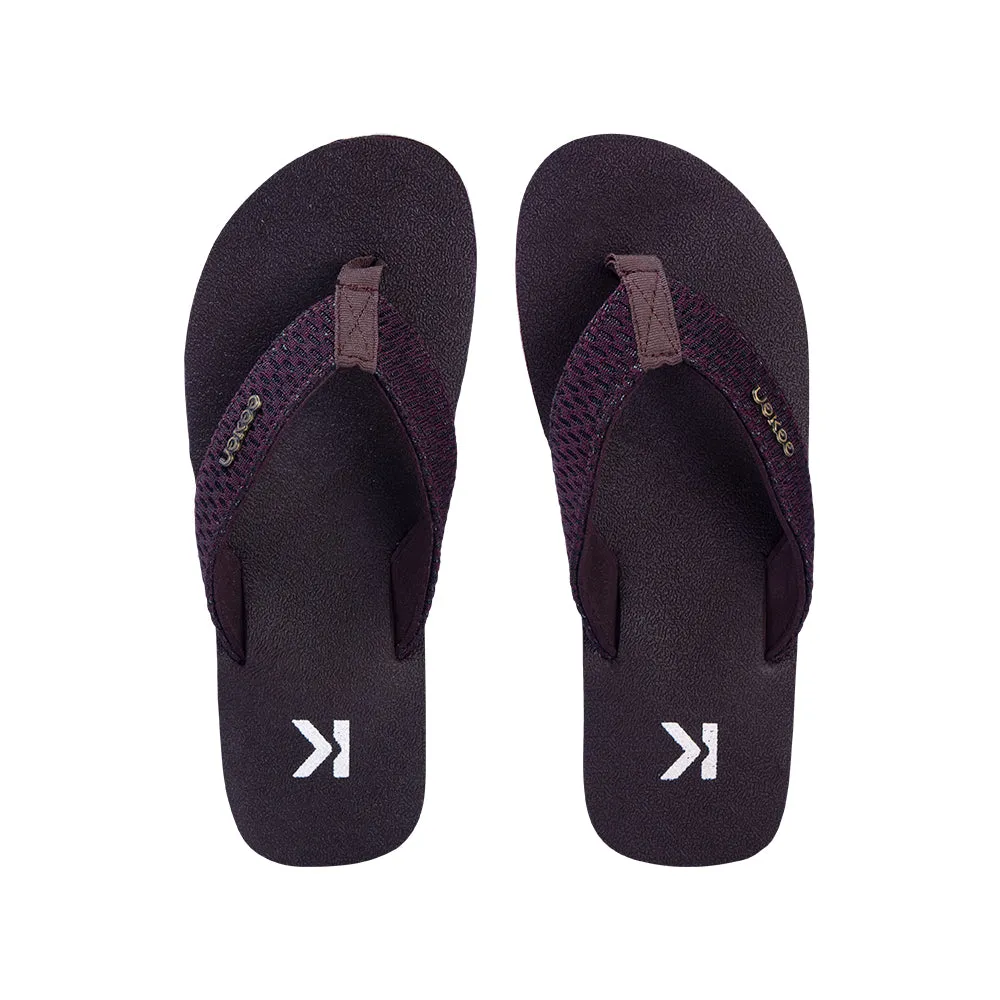Eeken EFBG2016 Brown Lightweight Everyday Flip Flops For Men