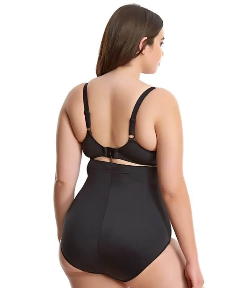 Elomi Swim Essentials High Waist Brief - Black