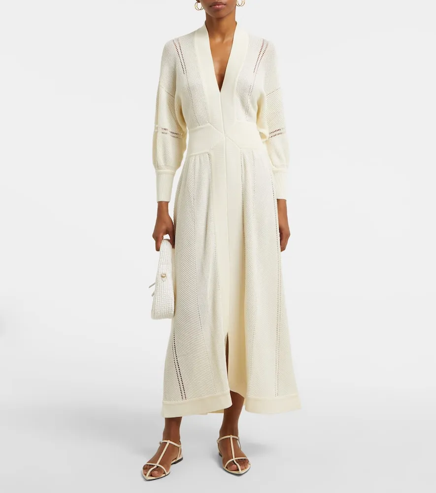Eres Stella cotton-blend maxi dress