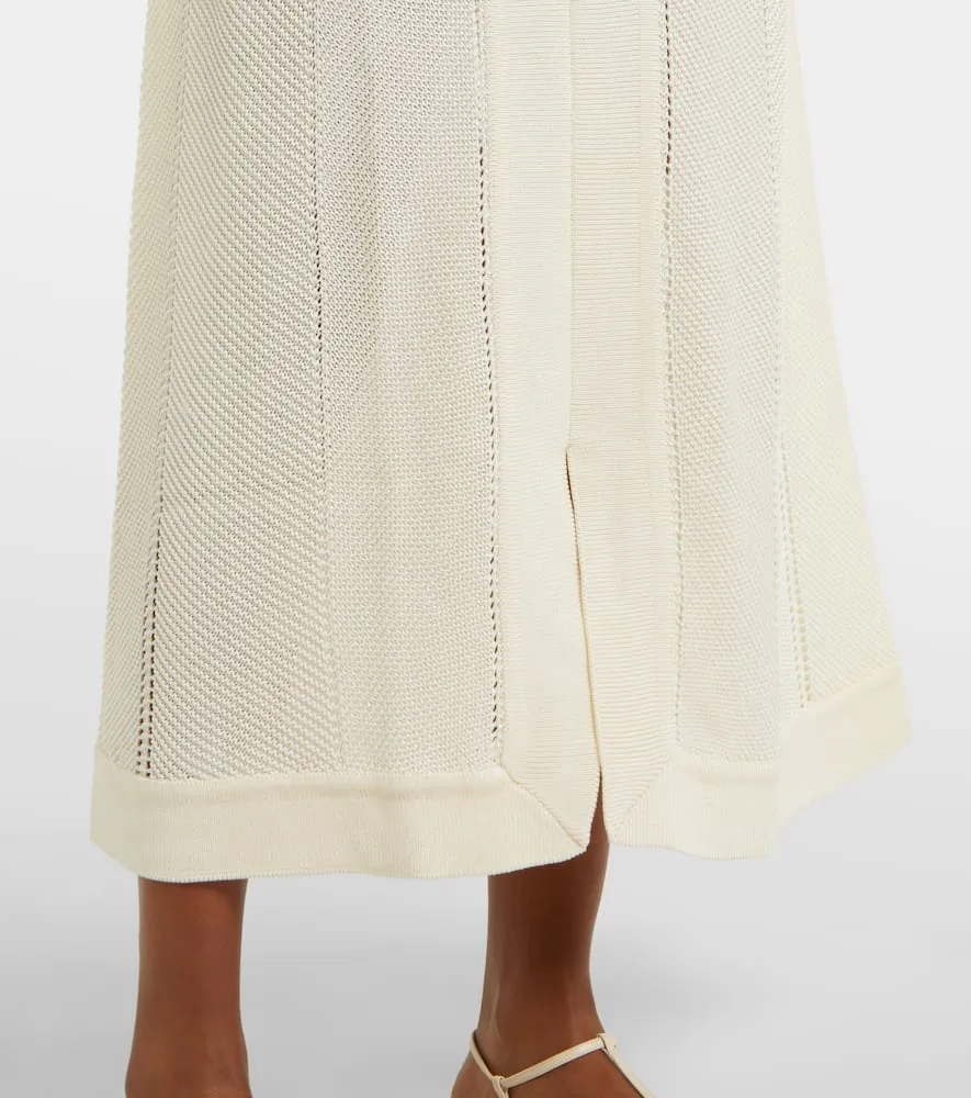 Eres Stella cotton-blend maxi dress