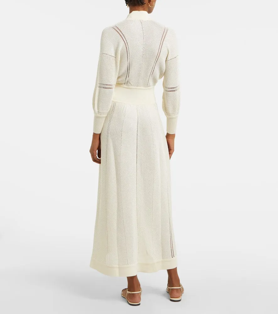 Eres Stella cotton-blend maxi dress