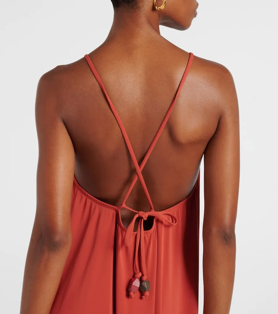 Eres Tiana halterneck maxi dress