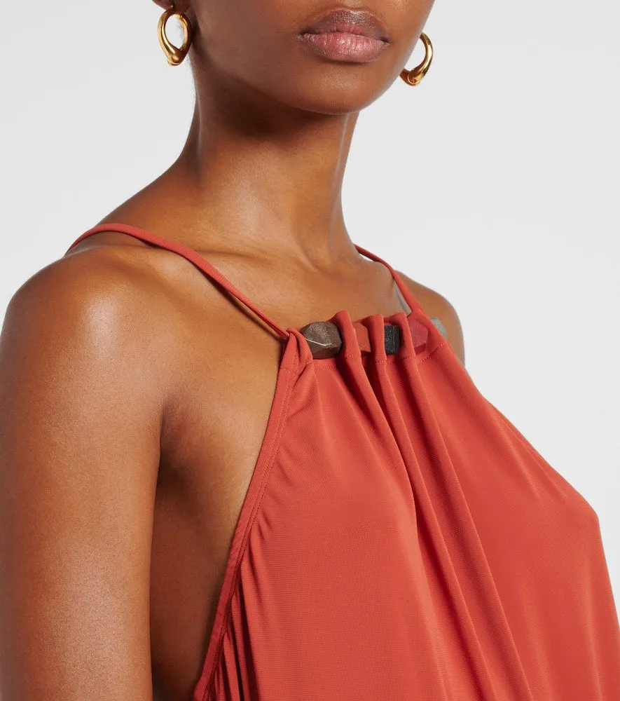 Eres Tiana halterneck maxi dress