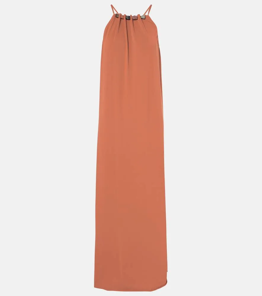 Eres Tiana halterneck maxi dress