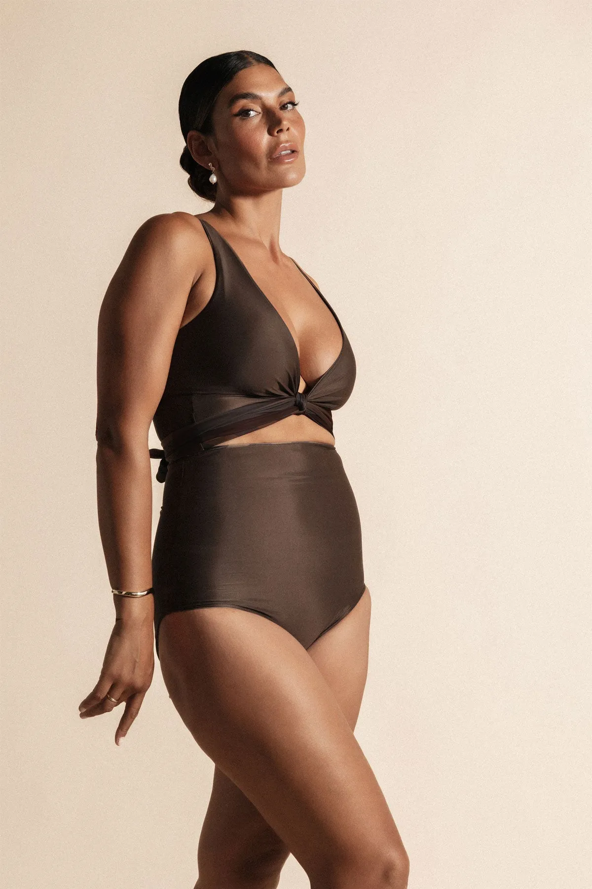 Espresso Reversible Bikini Bottoms