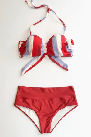 Estivo/SALUA Cupped Bikini Top - Multi Stripes