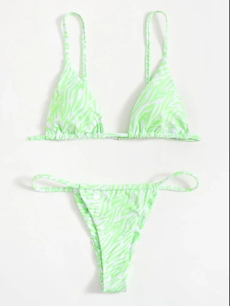 European And American Women's Three-piece Swimsuit