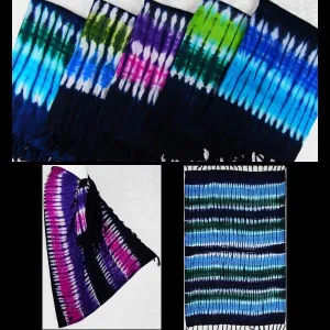 Far Out Tie-Dye Sarongs