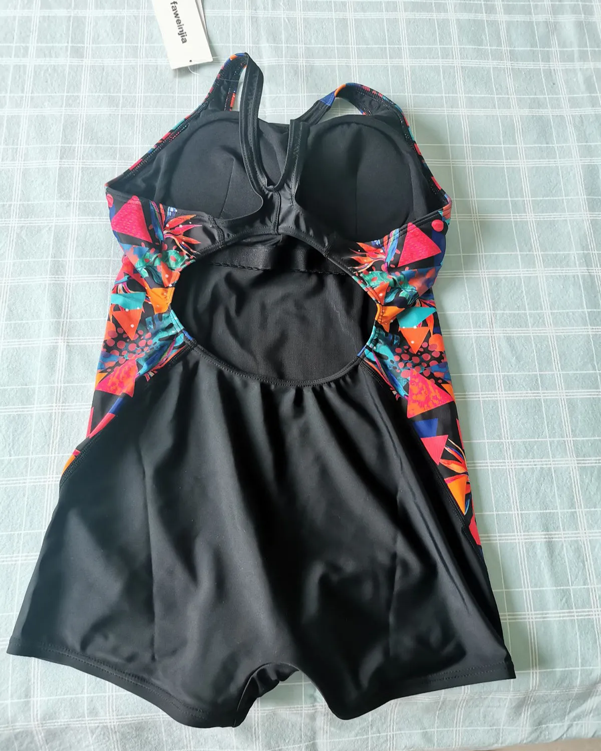 faweinjia Swimsuits for Women High Waisted Bathing Suit Tummy Control Swimsuit