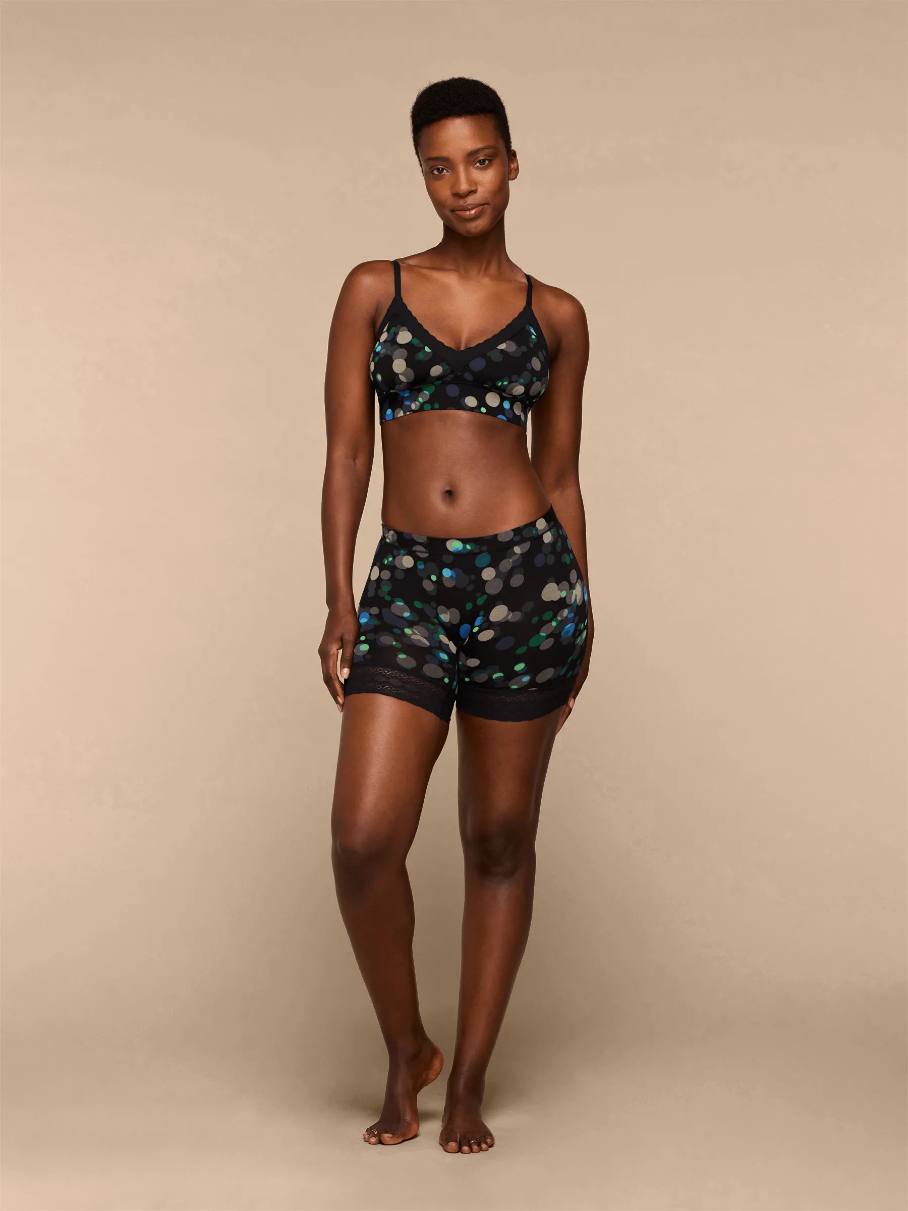 FeelFree Lace Long Boyshort | Twinkle