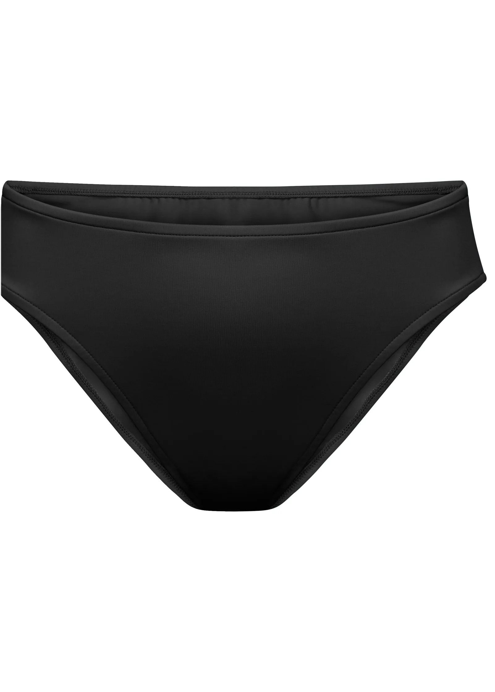 Fiji Mid Rise Moderate Bottom - Black Beauty