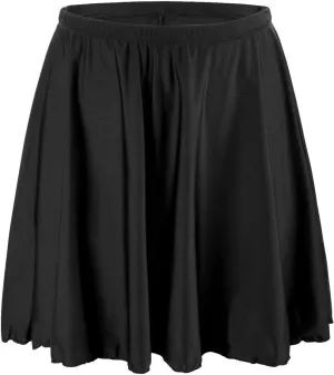 Firpearl Women's Swim Skirt High Waisted Bikini Bottoms Athletic Modest Swimsuit Bottom with Brief