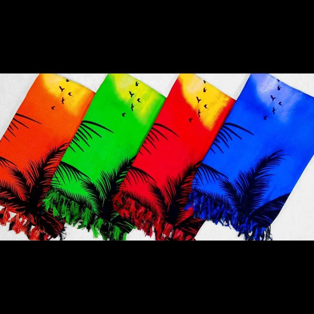 Flamingo Sunset Sarongs