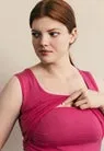 Flatter Me Sleeveless Dress - Sweet Fuchsia