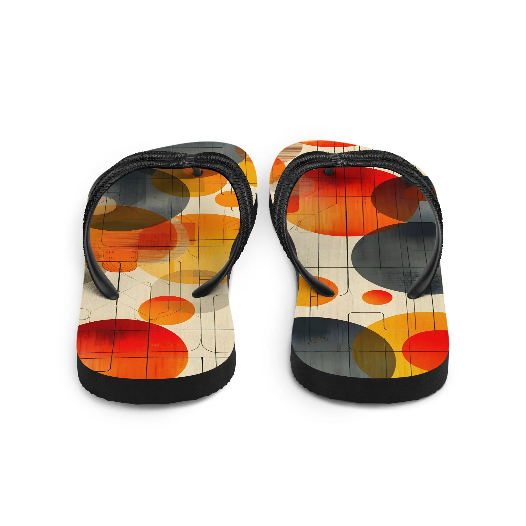 Flip-Flops Kreise - Bunt, Bequem & Perfekt für Sommer & Strand