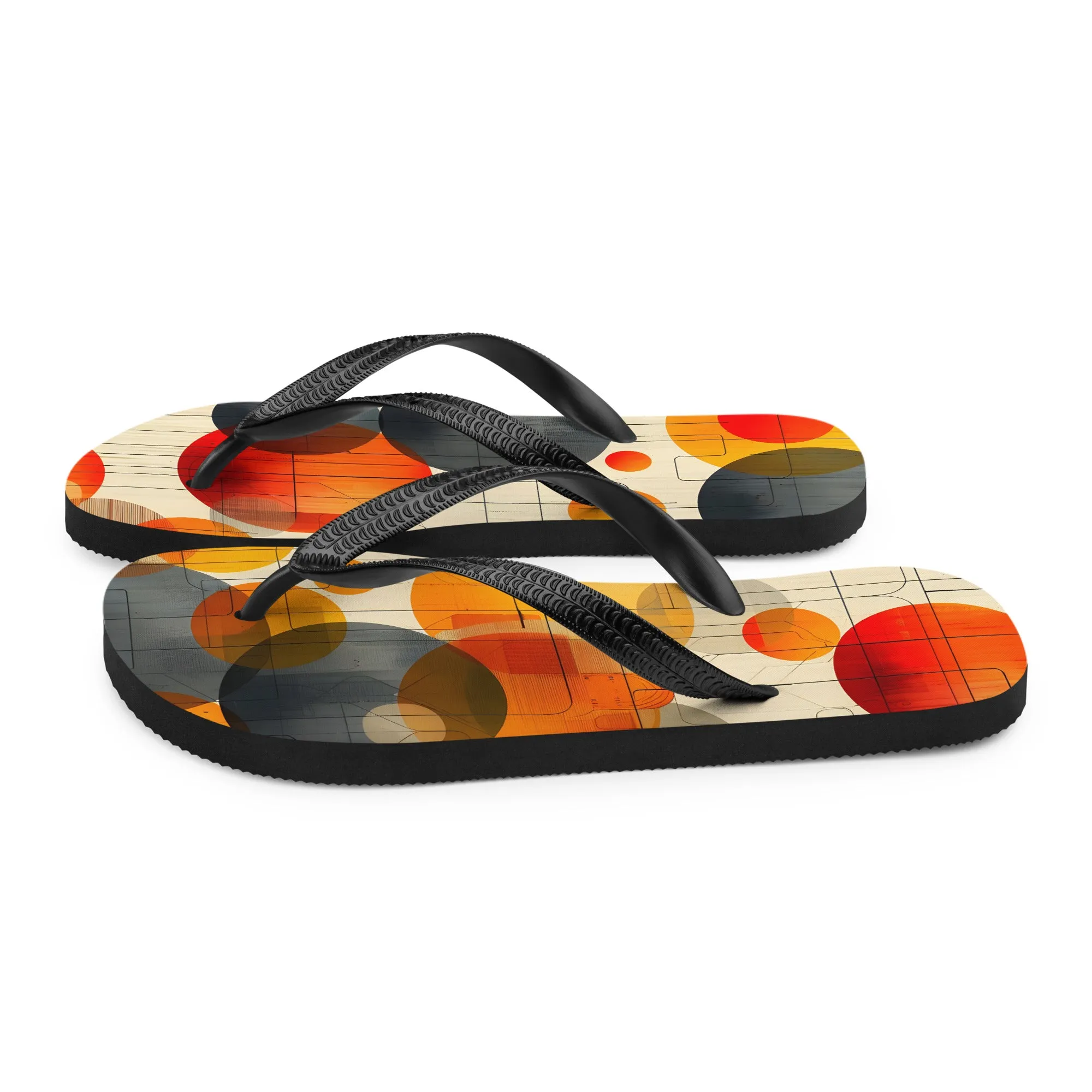 Flip-Flops Kreise - Bunt, Bequem & Perfekt für Sommer & Strand