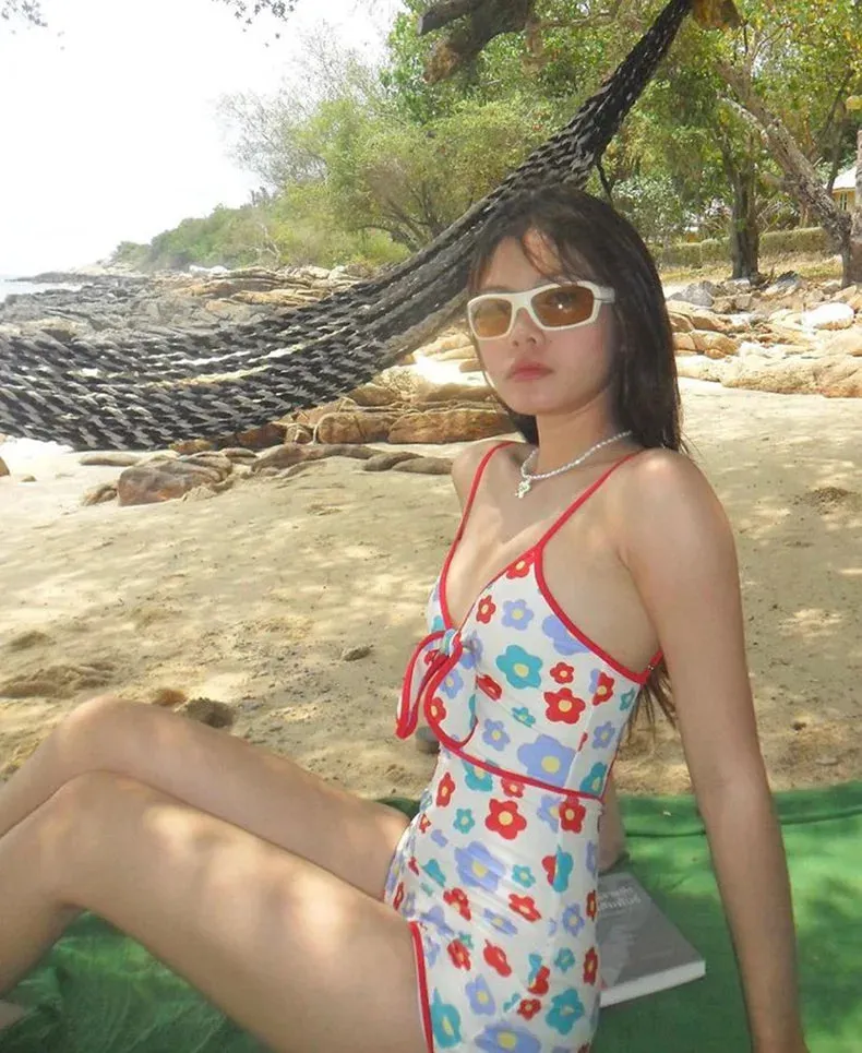 Floral Romper Swimsuit for Beach Days for Active Beachgoers