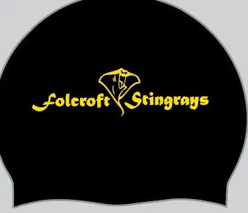 Folcroft Stingrays_Custom Silicone Caps, Custom Swim Caps