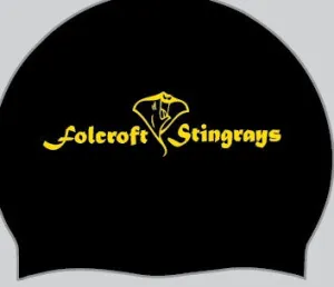 Folcroft Stingrays_Custom Silicone Caps, Custom Swim Caps