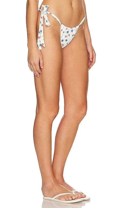 Frankies Bikinis Kealy Bottom in Ivory