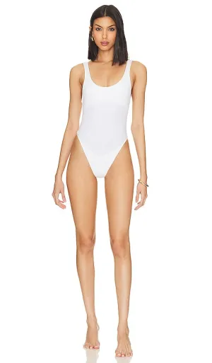 Frankies Bikinis X Pamela Anderson Pamela One Piece in White