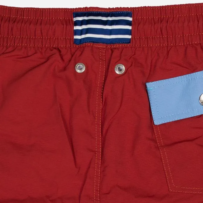 FRÉGATE Rip Stop | Swim Shorts | Rouge Brique