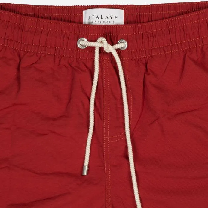FRÉGATE Rip Stop | Swim Shorts | Rouge Brique