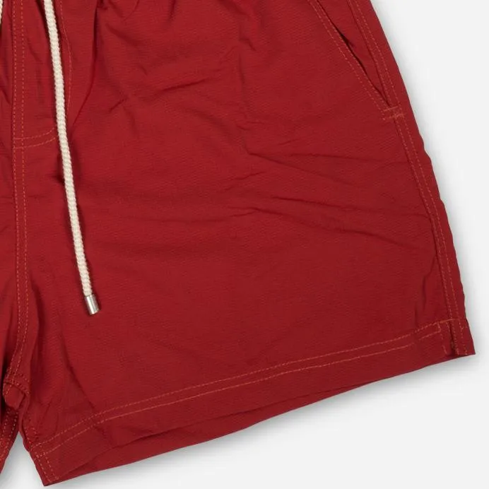 FRÉGATE Rip Stop | Swim Shorts | Rouge Brique