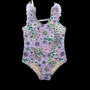 Fringe Back 1PC Swimsuit