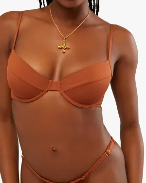 Full Coverage Underwire Bikini Top