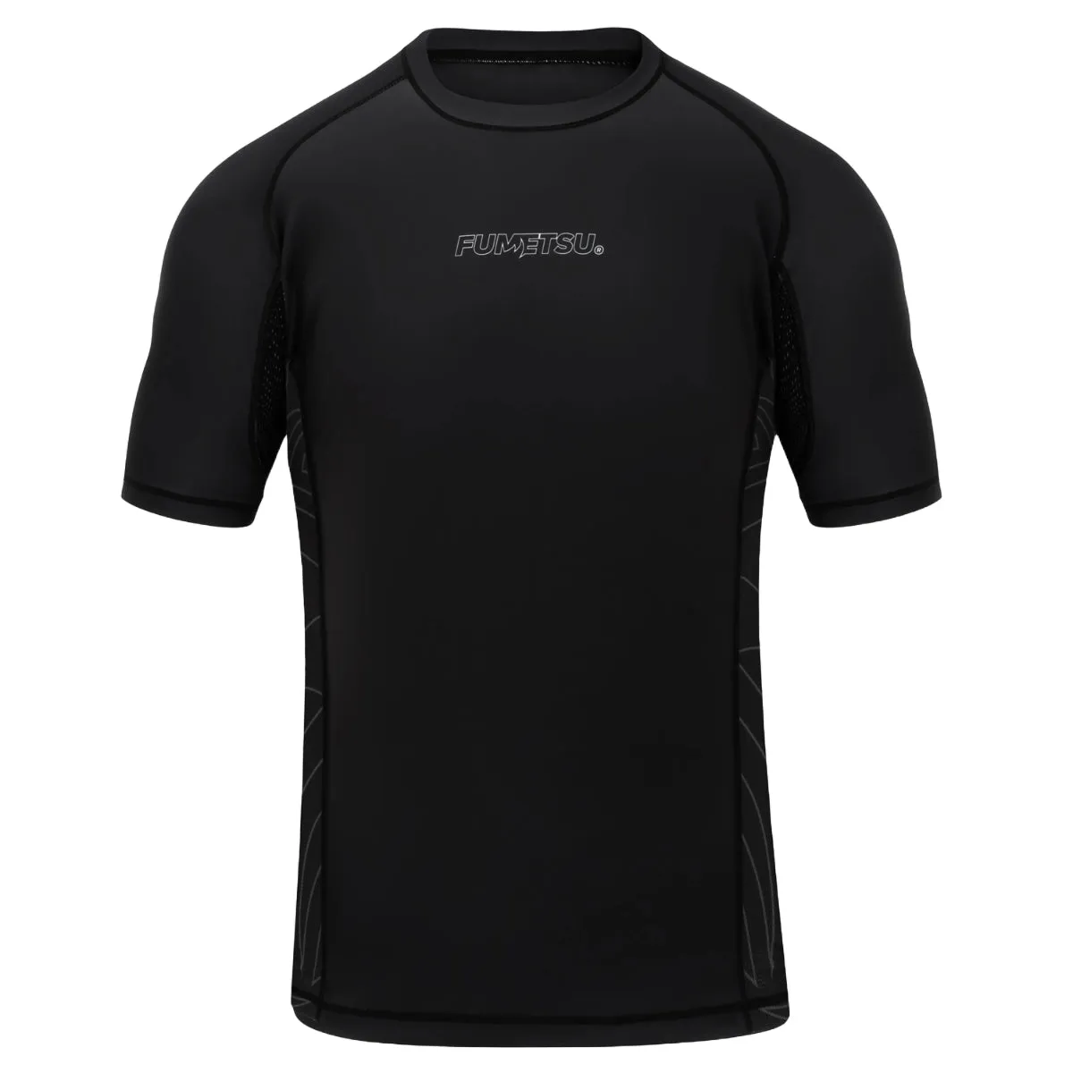 Fumetsu Icon Short Sleeve Rash Guard Black