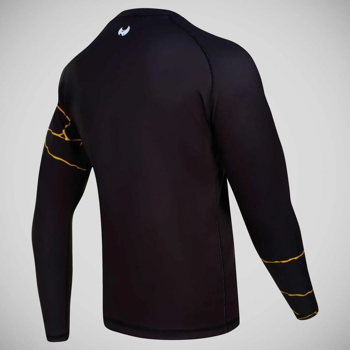 Fumetsu Kintsugi Long Sleeve Rash Guard Black/Gold