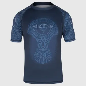 Fumetsu Mjolnir Short Sleeve Rash Guard Blue/Black