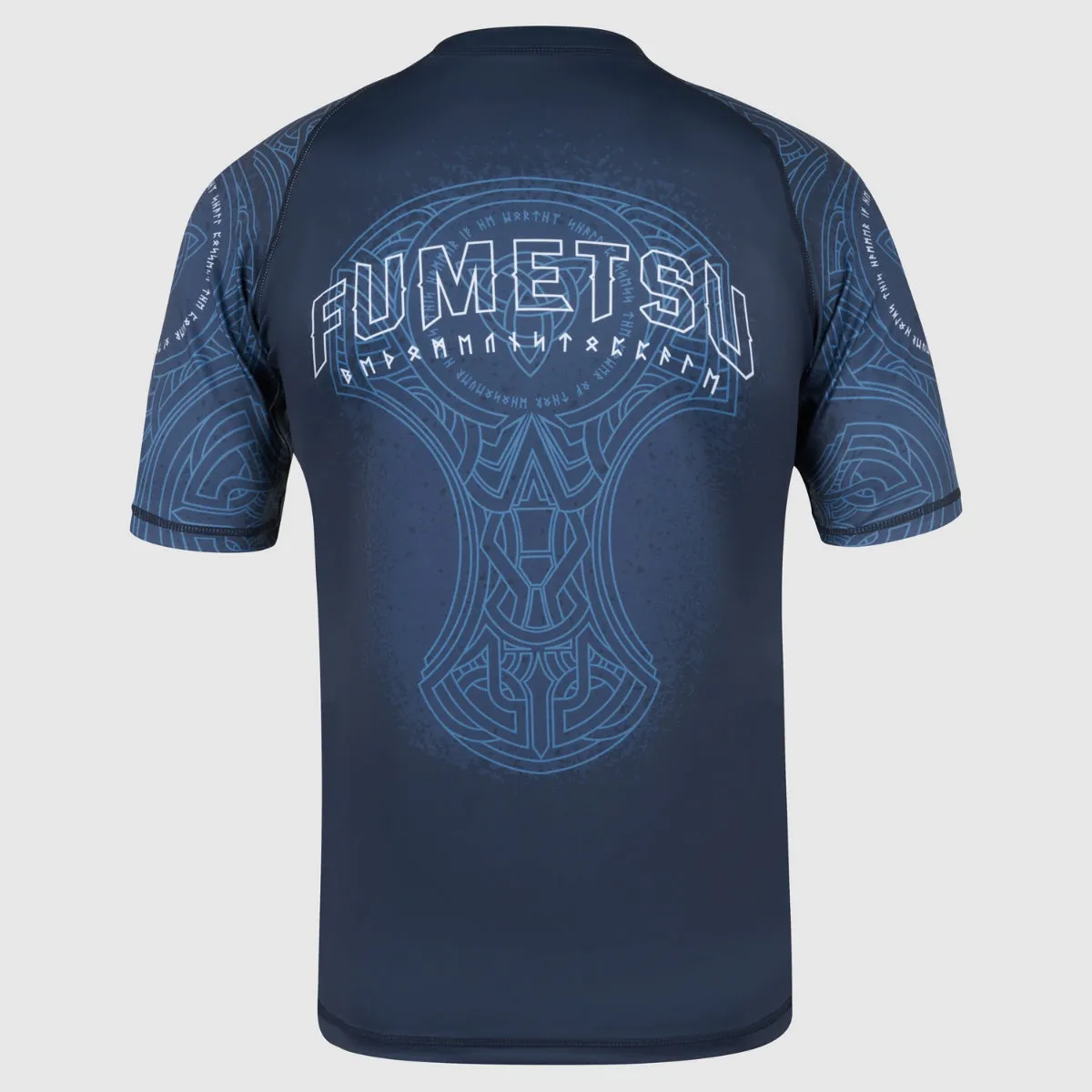 Fumetsu Mjolnir Short Sleeve Rash Guard Blue/Black