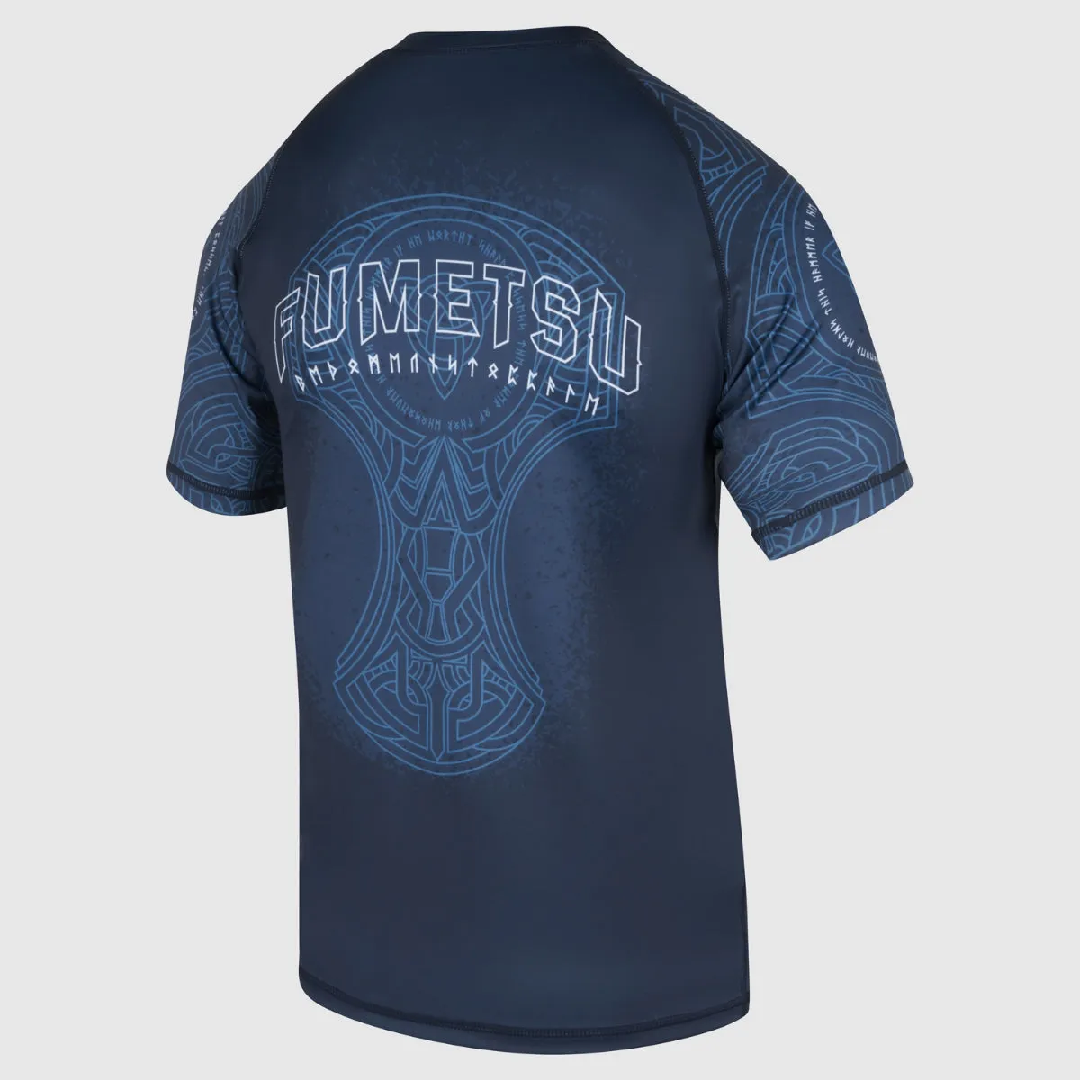 Fumetsu Mjolnir Short Sleeve Rash Guard Blue/Black