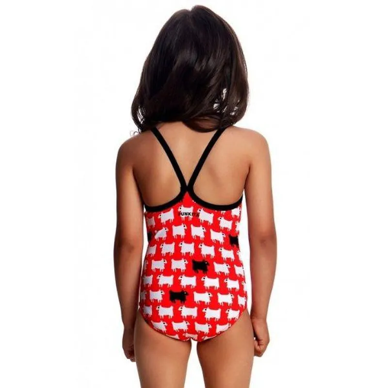 Funkita Toddler Girls Printed One Piece | Black Sheep