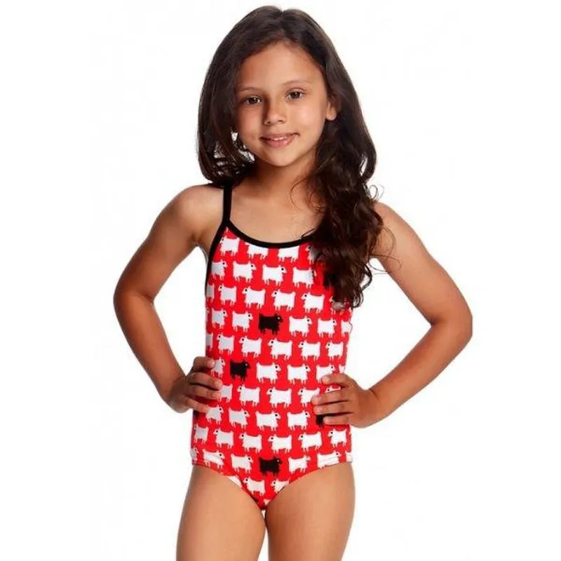 Funkita Toddler Girls Printed One Piece | Black Sheep