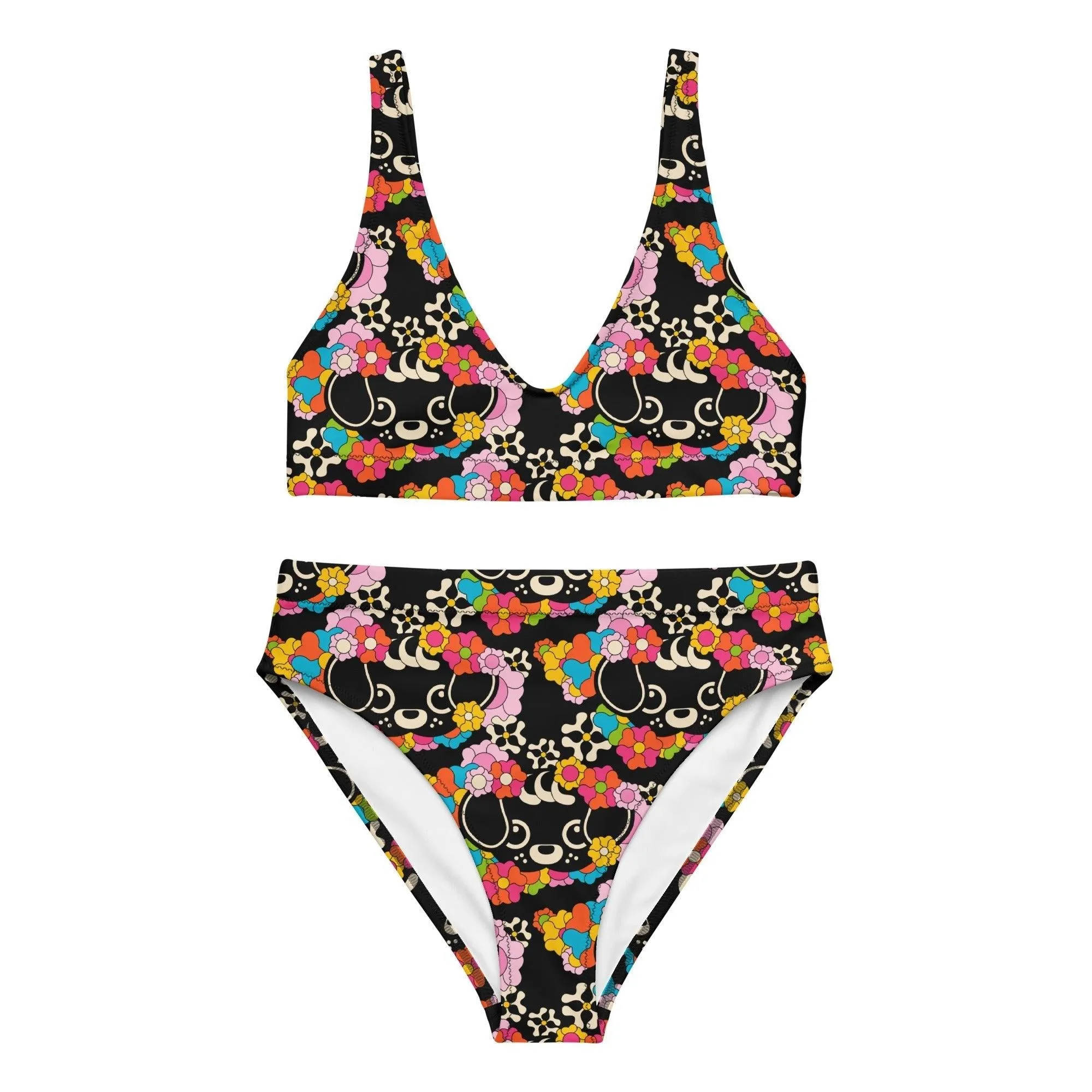 FUNKYPUP black - Bikinis made of recycled material