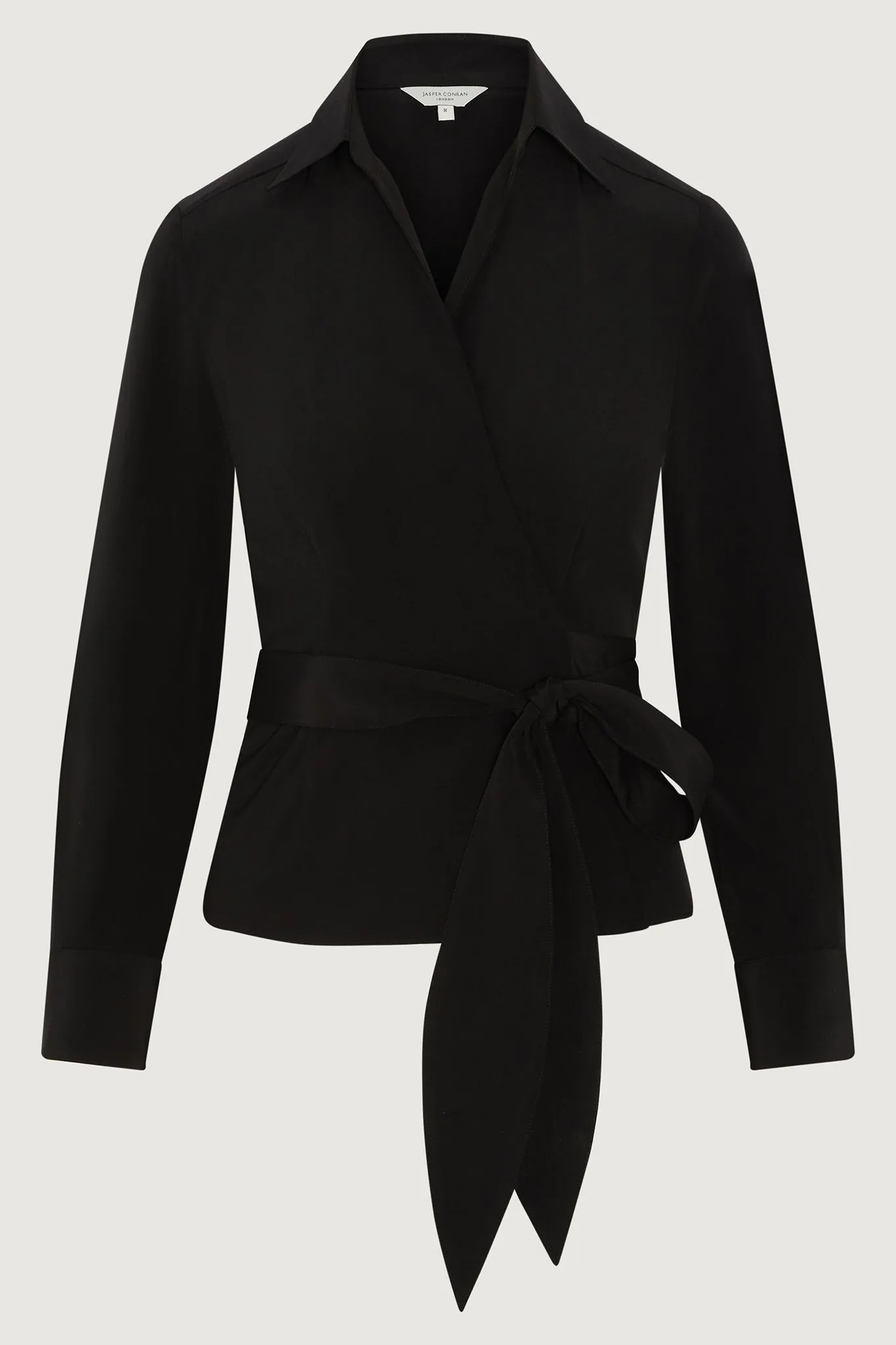 Genevieve Silk Wrap Shirt