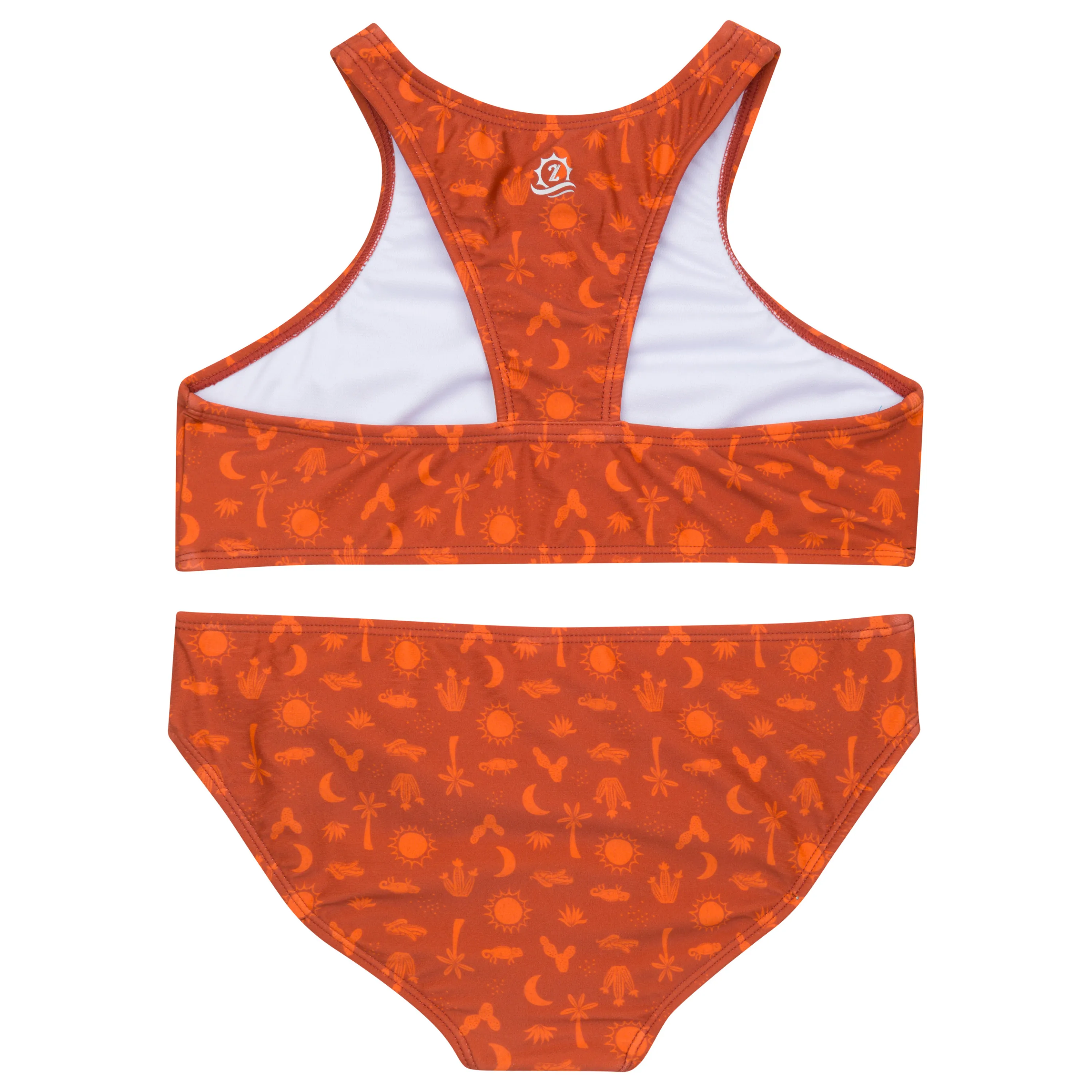 Girls Halter Top Bikini Set (2 Piece) | "Desert"