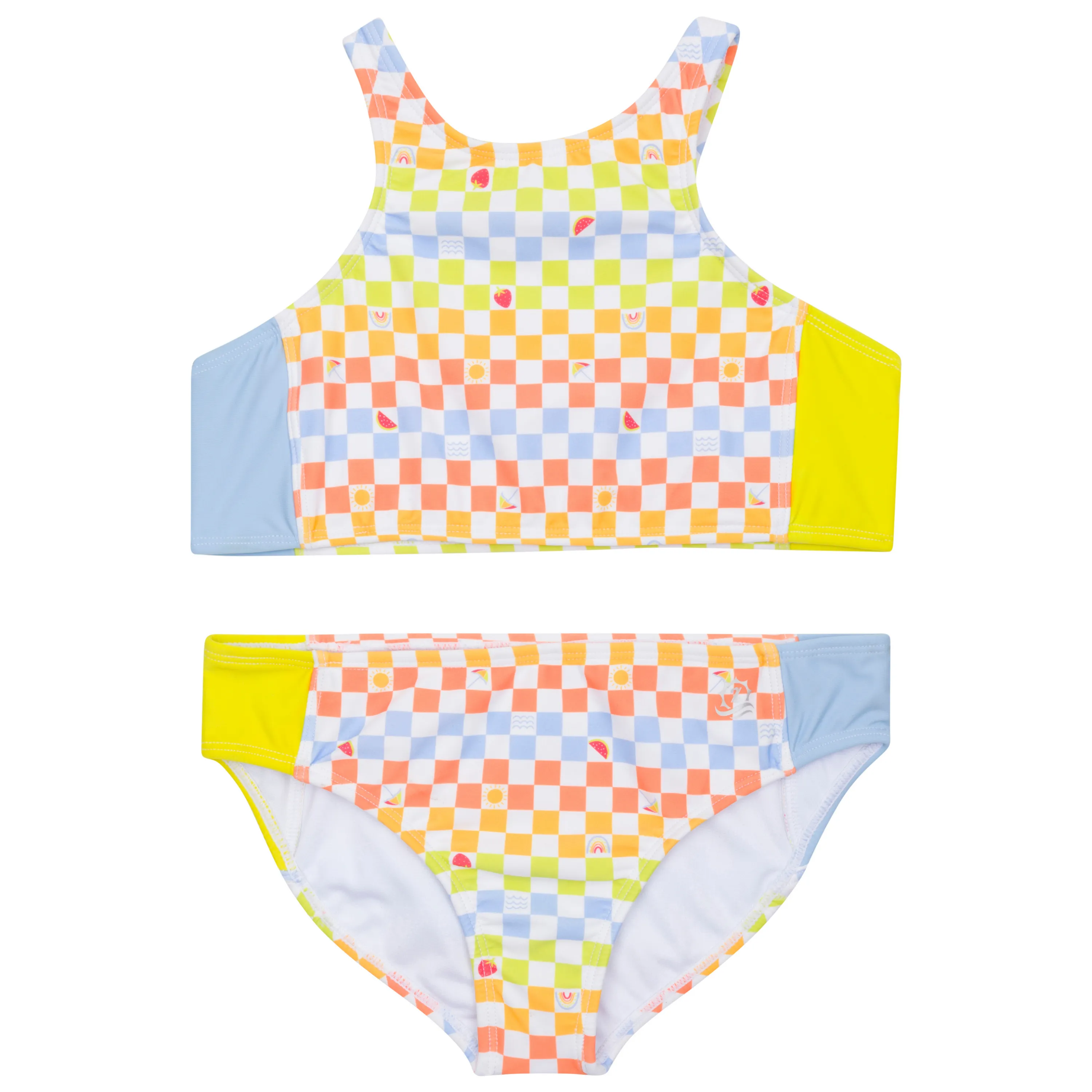 Girls Halter Top Bikini Set (2 Piece) | "Gamified"
