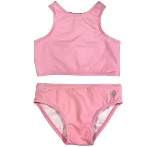 Girls Halter Top Bikini Set (2 Piece) | "Orchid Pink"