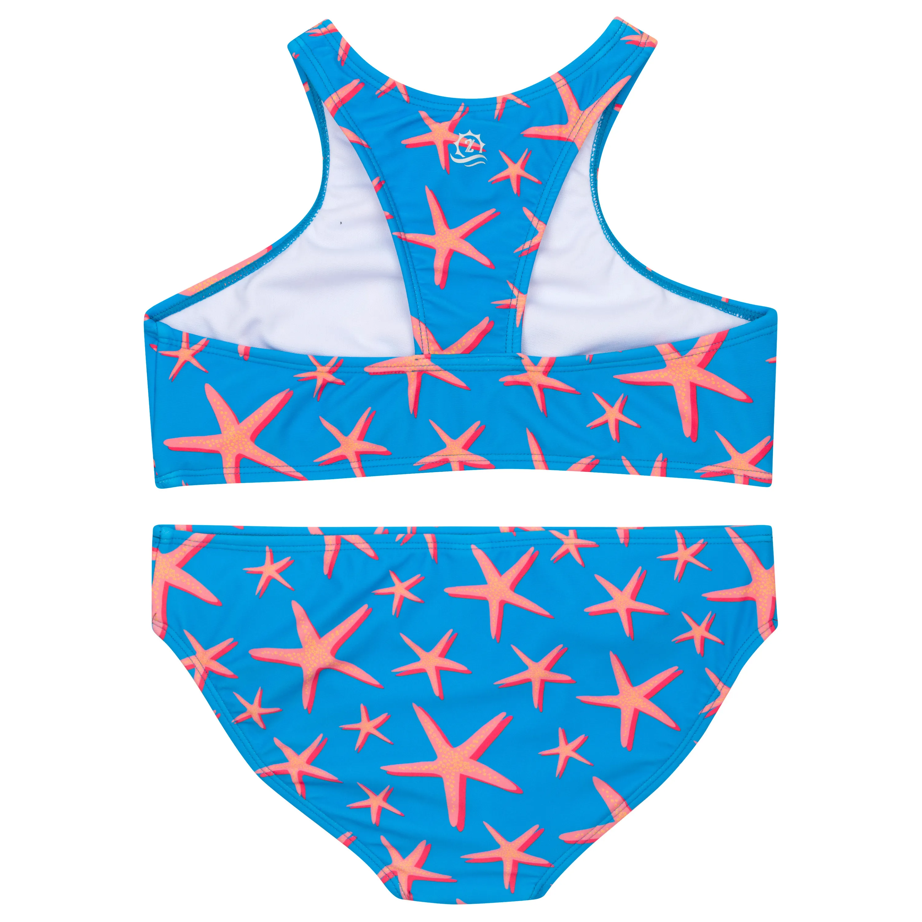 Girls Halter Top Bikini Set (2 Piece) | "Starfish"
