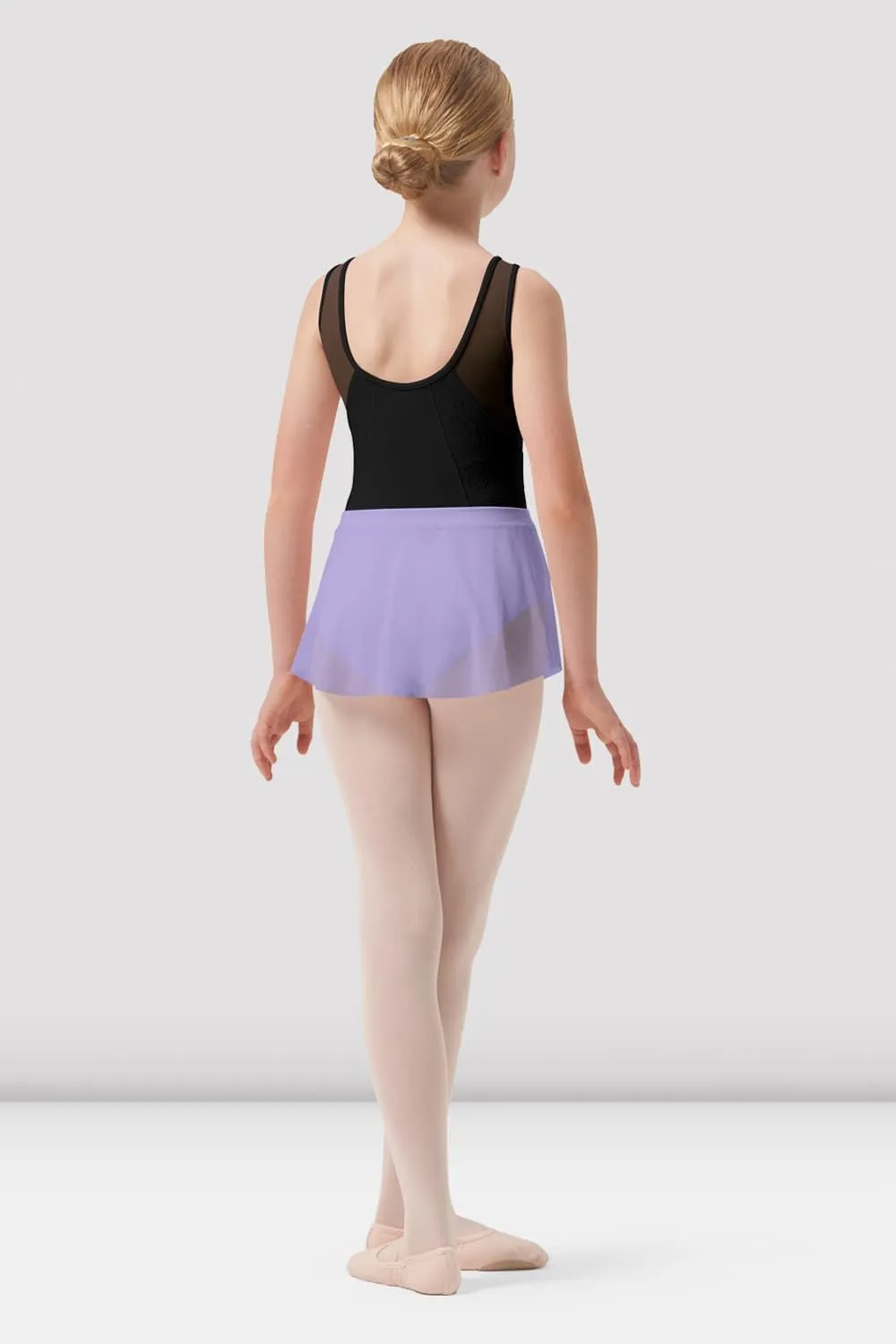 Girls Sage Mesh Wrap Skirt