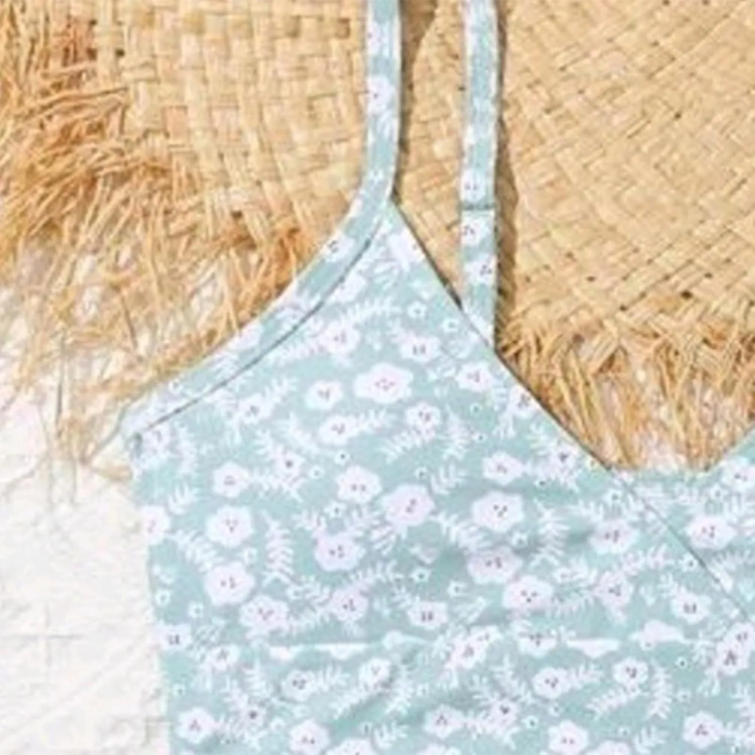 Girls Swimsuit 3 Piece Bathing Suits Quick Dry Floral Print Bikini Set with Beach Cover Up Hawaii Beach Kids Swimwear