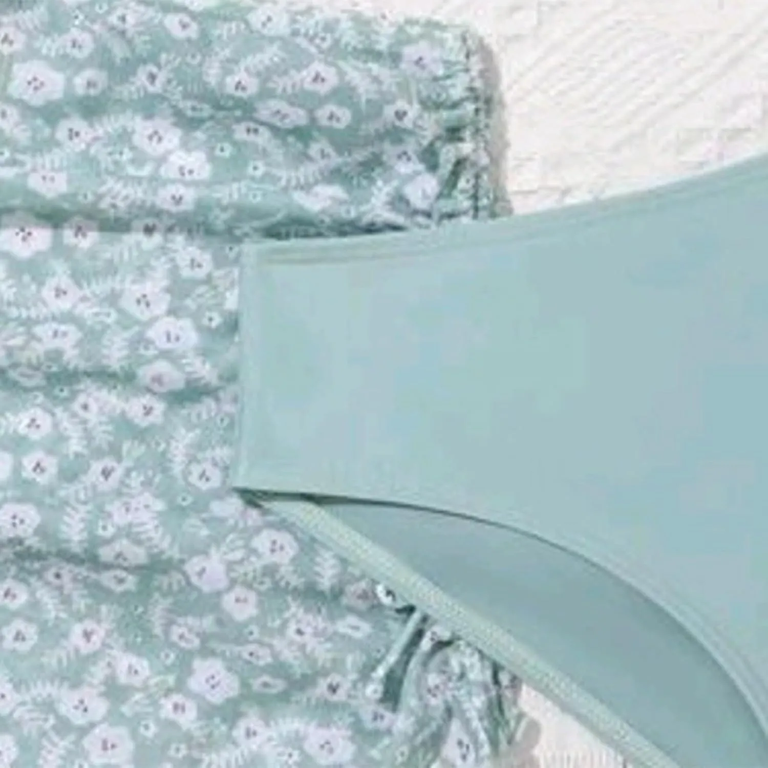Girls Swimsuit 3 Piece Bathing Suits Quick Dry Floral Print Bikini Set with Beach Cover Up Hawaii Beach Kids Swimwear