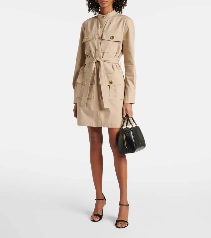 Givenchy 4G cotton poplin minidress