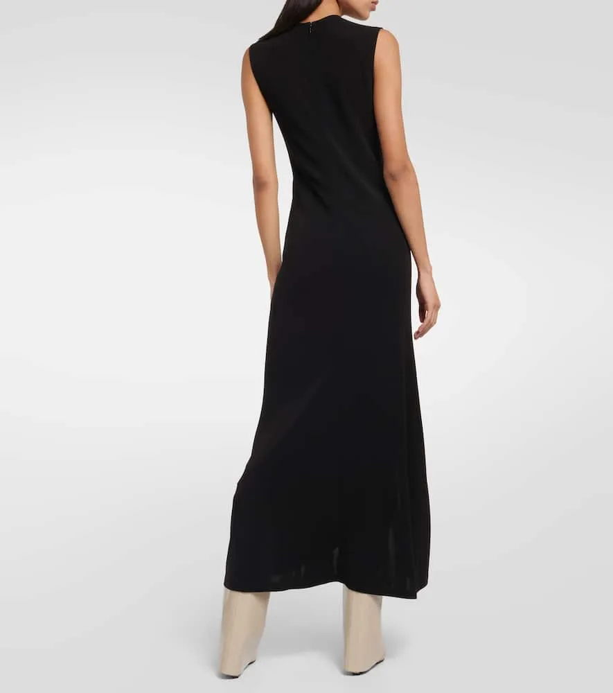 Givenchy Draped cr√É¬™pe midi dress