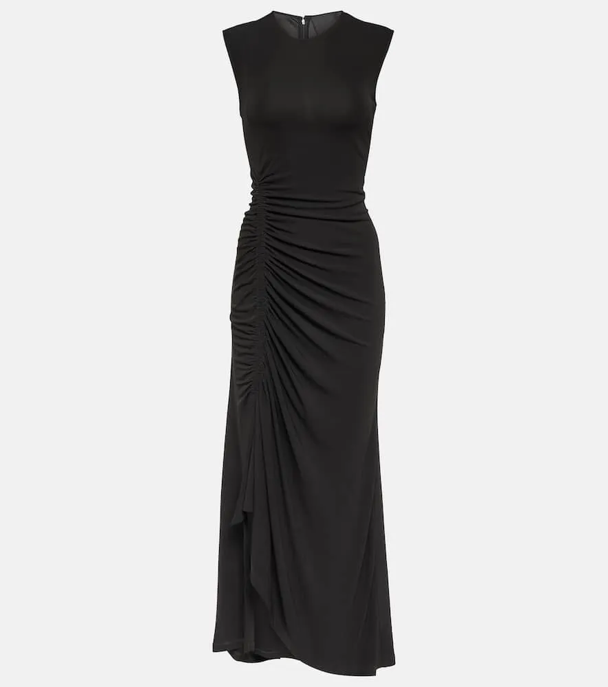 Givenchy Draped cr√É¬™pe midi dress